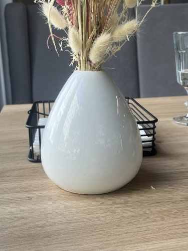 Фото ваза Резон Ваза керамічна білий Petit Peore V0822 (3210937719426) від користувача Mukola2023