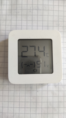 Фото Термогігрометр MiJia Bluetooth Thermometer 2 LYWSD03MMC від користувача watch.ko