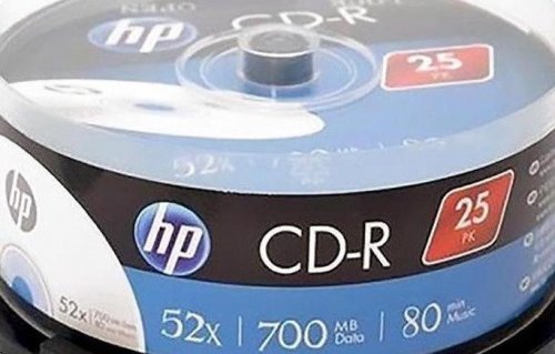 Фото Диск HP CD-R 700 MB 52X 25pcs/spindle (69311/CRE00015-3) від користувача 