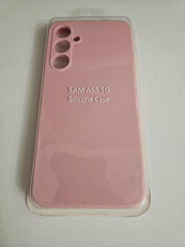 Фото Чохол для смартфона DENGOS Soft для Samsung Galaxy A55 5G Pink (DG-TPU-SOFT-57) від користувача Sergey