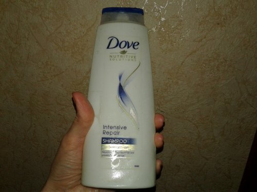 Фото шампунь для волосся Dove Шампунь  Hair Therapy Интенсивное восстановление 400 мл (8712561488280) від користувача ЄвгеніКо
