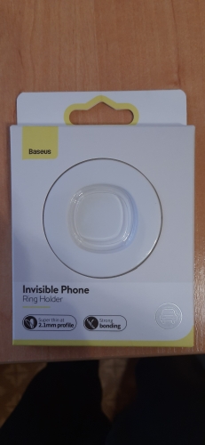 Фото Тримач для смартфона Baseus Invisible phone ring holder Tarnish (SUYB-0A) від користувача Ironhide