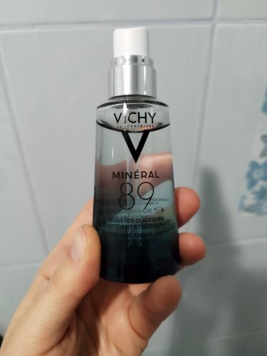 Фото  Vichy Гель-бустер  Mineral 89 усиливающий упругость и увлажнение кожи лица, 50 мл (3337875543248) від користувача Ірина Iryna