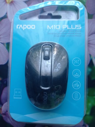 Фото Миша RAPOO M10 Wireless Optical Mouse Blue від користувача Ирина Гладун