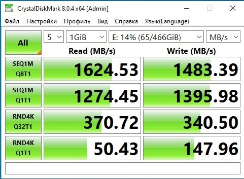 Фото SSD накопичувач MSI Spatium M371 500 GB (S78-440K120-P83) від користувача Romanoff