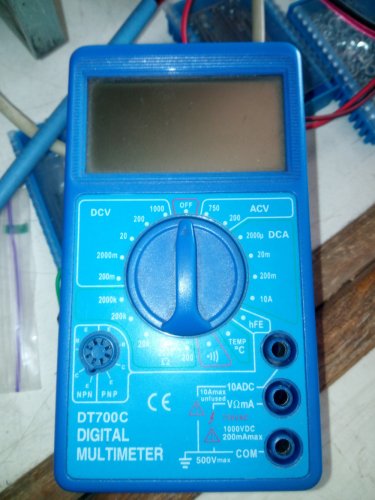 Фото Мультиметр цифровий  Digital Multimeter DT-700C від користувача dr_ula