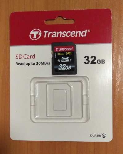 Фото Карта пам'яті Transcend 32 GB SDHC Class 10 TS32GSDHC10 від користувача 
