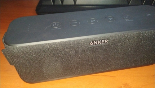 Фото Портативна колонка Anker SoundCore Boost Black (A3145H11) від користувача Maksym