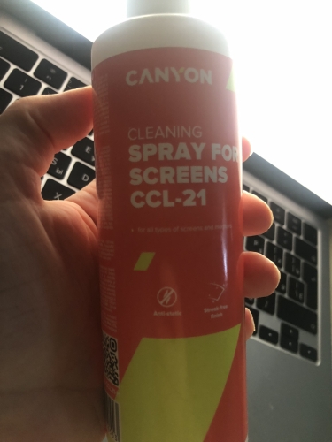 Фото Спрей Canyon Cleaning Spray for Screens (CNE-CCL21) від користувача Fenix