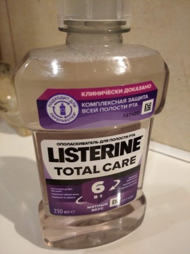 Фото ополіскувач для ротової порожнини Listerine Total Care 500 ml Ополаскиватель для полости рта (3574661287522) від користувача Andrewsh