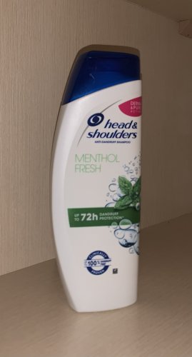 Фото шампунь для волосся Head & Shoulders Шампунь для волосся проти лупи  Свіжість ментолу 400мл (5011321336094) від користувача Світлана29