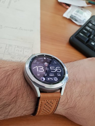 Фото Смарт-годинник Samsung Galaxy Watch4 Classic 46mm LTE Silver (SM-R895FZSA) від користувача Ironhide