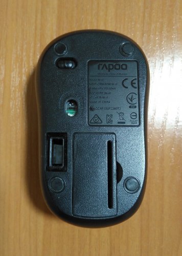 Фото Миша RAPOO M10 Wireless Optical Mouse Black від користувача 