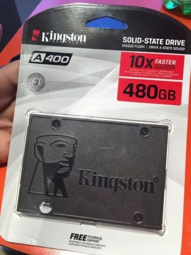 Фото SSD накопичувач Kingston A400 480 GB (SA400S37/480G) від користувача Игорь
