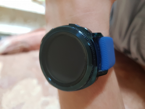Фото Смарт-годинник Samsung Gear Sport SM-R600 Blue (SM-R600NZBA) від користувача Yusik B
