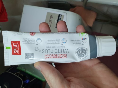 Фото null Splat Отбеливающая зубная паста White plus безопасное отбеливание и защита эмали 100 мл від користувача 2364275