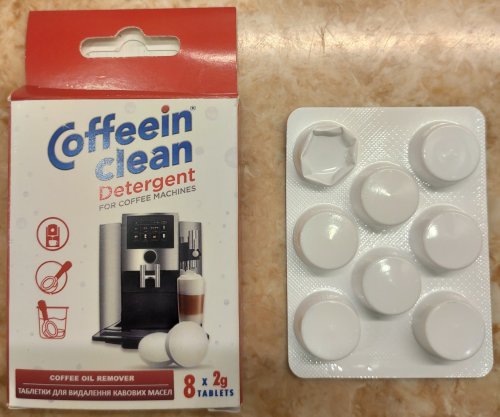 Фото Засіб для чищення Coffeein clean Средство для удаления кофейных масел Detergent 16 г (4820226720225) від користувача NISKY
