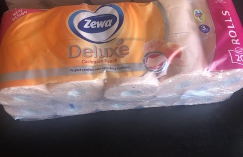 Фото туалетний папір Zewa Туалетная бумага Deluxe Peach 3 слоя 20 шт (7322540556117) від користувача Mexanik