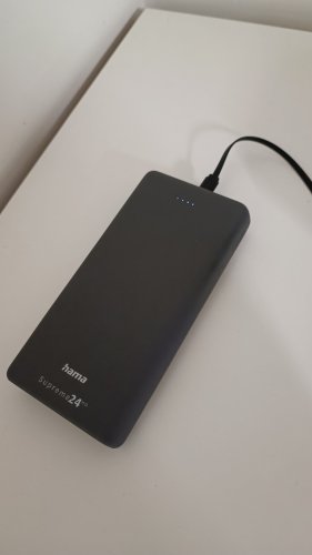 Фото Зовнішній акумулятор (павербанк) HAMA Supreme 24HD 24000mAh (00187293, 00201670) від користувача QuickStarts