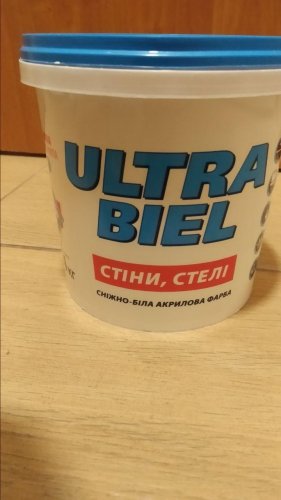 Фото Фарба інтер'єрна Sniezka Ultra Biel 1л від користувача XOI