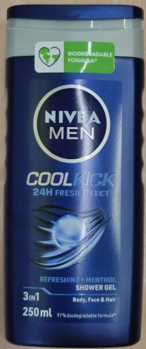 Фото гель для душу Nivea Гель для душа  Men мужской Экстремальная свежесть с охлаждающим эффектом 250 мл (4005808196739) від користувача Serhii