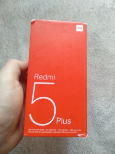 Фото Смартфон Xiaomi Redmi 5 Plus 4/64GB Black від користувача Odessamebel