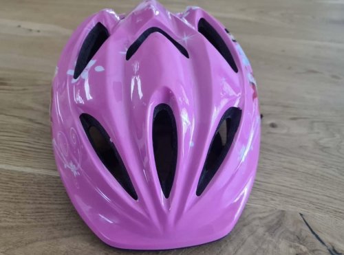 Фото Велосипедний шолом Maraton Discovery / размер 52-57 розовый-принцессы від користувача Mexanik
