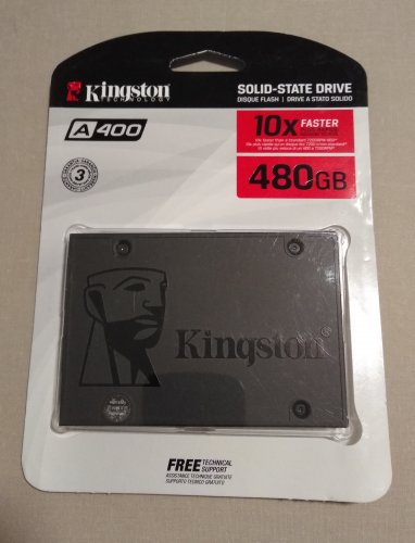 Фото SSD накопичувач Kingston A400 480 GB (SA400S37/480G) від користувача 