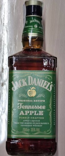 Фото Віскі Jack Daniel’s Виски-ликер  Tennessee Apple 0,7л 35% (5099873017623) від користувача Serhii