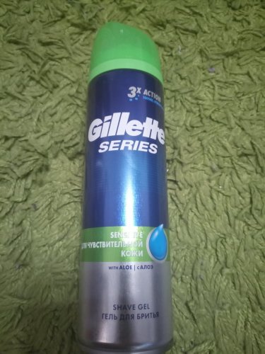 Фото гель для гоління Gillette Гель для бритья  Series Sensitive Skin для чувствительной кожи 200 мл (3014260214692) від користувача Лабіринт Знання
