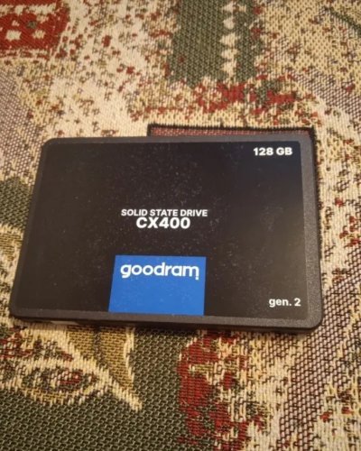 Фото SSD накопичувач GOODRAM CX400 Gen.2 128 GB (SSDPR-CX400-128-G2) від користувача Егор
