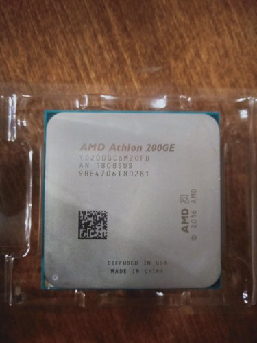 Фото Процесор AMD Athlon 200GE (YD200GC6M2OFB) від користувача Cerber