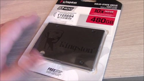 Фото SSD накопичувач Kingston A400 480 GB (SA400S37/480G) від користувача Cerber