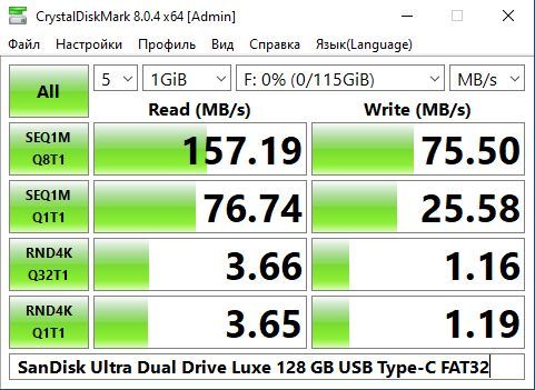 Фото Флешка SanDisk 128 GB Ultra Dual Drive Luxe (SDDDC4-128G-G46) від користувача Привередливый покупатель