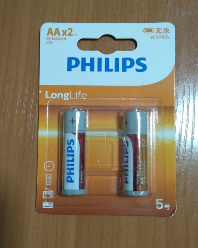 Фото Батарейка Philips AA bat Carbon-Zinc 4шт LongLife (R6L4B/10) від користувача 