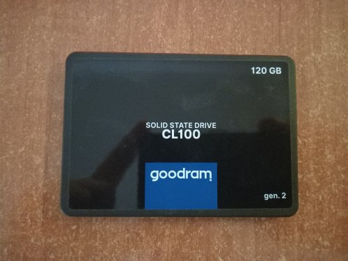 Фото SSD накопичувач GOODRAM CL100 120 GB (SSDPR-CL100-120) від користувача formicron