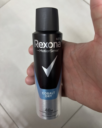 Фото чоловіча Rexona Дезодорант-спрей чоловічий  MotionSense Cobalt dry, 150 мл (4000388669000) від користувача Orestiv.