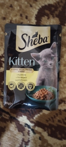 Вологий корм Sheba Kitten