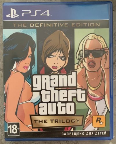 Фото Гра для PS4  Grand Theft Auto: The Trilogy The Definitive Edition PS4 (5026555430920) від користувача Sergey