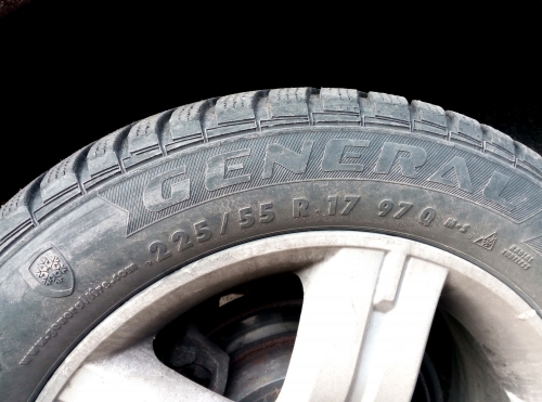 Фото Зимові шини General Tire Altimax Arctic (225/55R17 97Q) від користувача dr_ula