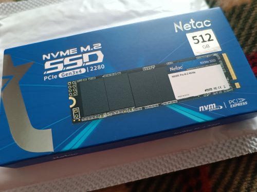 Фото SSD накопичувач Netac N930E Pro 512 GB (NT01N930E-512G-E4X) від користувача 888vital888