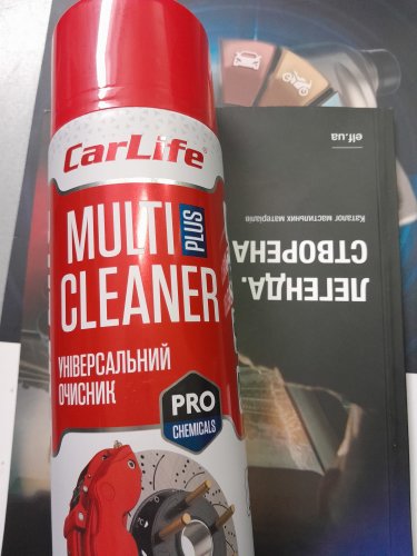Фото Очисник гальмівної системи CarLife Multi Cleaner Plus CF501 500мл від користувача Seem