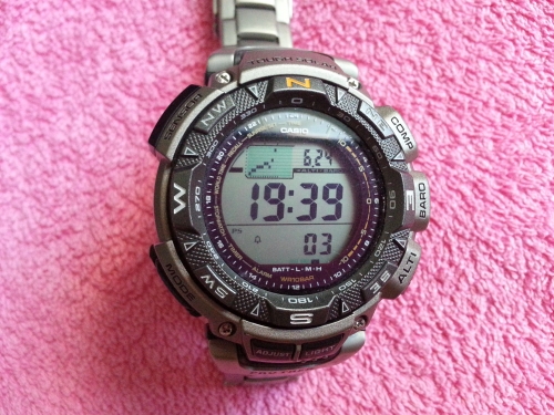 Фото Чоловічий годинник Casio Pro Trek PRG-240T-7ER від користувача Vld2011