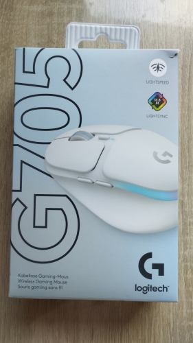 Фото Миша Logitech G705 Lightspeed Wireless Gaming White (910-006367) від користувача XOI