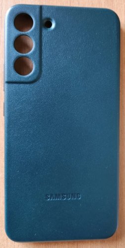 Фото Чохол для смартфона Samsung S906 Galaxy S22+ Leather Cover Forest Green (EF-VS906LGEG) від користувача Влад Некрасов