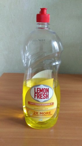 Фото рідина для миття посуду Gold Drop Средство для мытья посуды Lemon Fresh Желтый 1.5 л (4820005240494) від користувача 