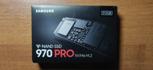 Фото SSD накопичувач Samsung 970 PRO 512 GB (MZ-V7P512BW) від користувача N.George