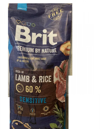 Фото сухий корм Brit Premium Sensitive Lamb and Rice 15 кг 170845/6642 від користувача Влад Некрасов