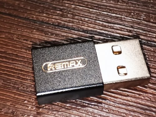 Фото Адаптер USB Type-C REMAX Joymove USB to Type-C Adaptor Black (RA-USB3) від користувача БіБоМ