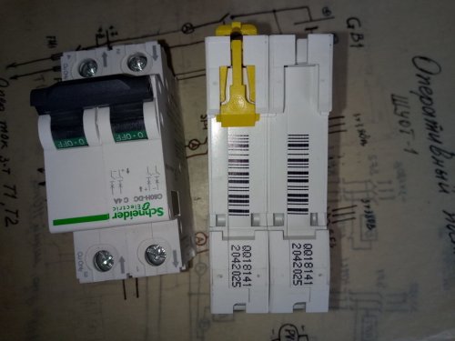 Фото Автоматичний вимикач Schneider Electric Acti9 iC60N 2P 2A C (A9F74202) від користувача kostyany4